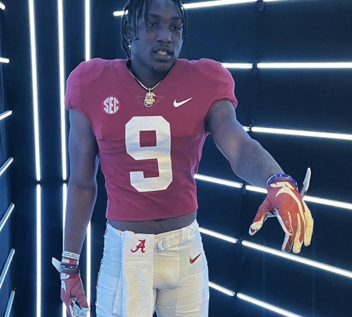 2023 edge rusher Yhonzae Pierre.